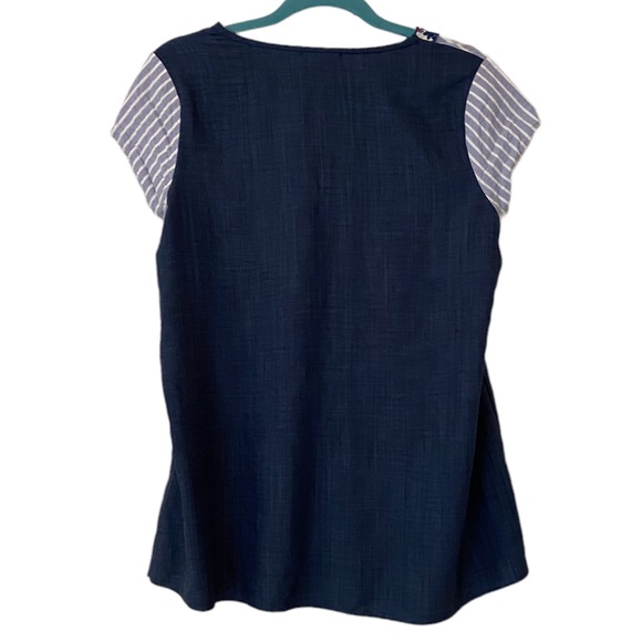 Hailey & Co. embroidered top, sz L - Picture 5 of 5